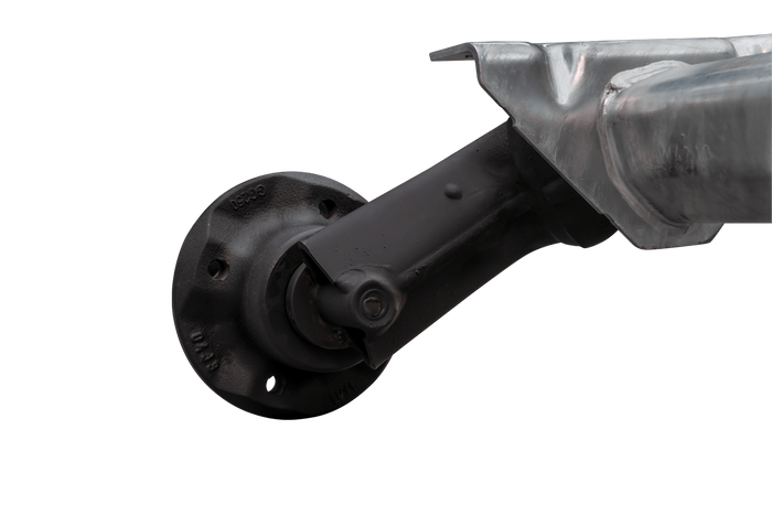 AL-KO OPTIMA eje sin freno para remolque 750kg 1130mm 1443mm 4x100