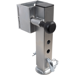 Soporte de manivela extensible UNITRAILER JL1 para remolque de plataforma plana de 1500 kg (346-576 mm)