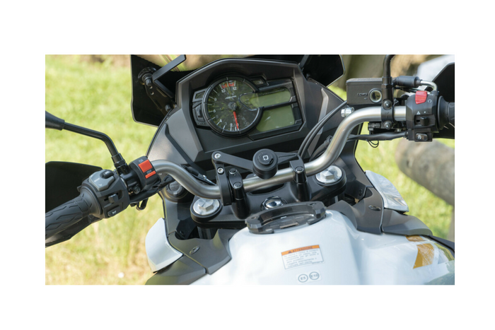 Soporte para teléfono de manillar LAMPA Titan Combo 2.0