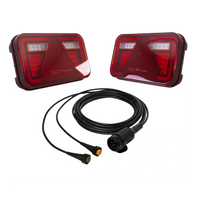 Luces traseras LED ASPÖCK MULTILED IV + arnés ASPÖCK de 5 m y 13 pines
