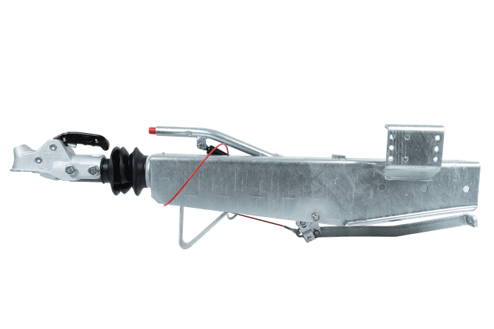 Dispositivo de inercia AL-KO 2.8VB1 con enganche AK351 para remolque de 3500 kg con lanza cuadrada