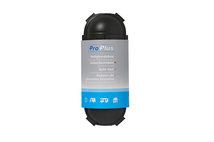 Carcasa impermeable para cable alargador ProPlus SAFE BOX caja protectora para enchufe Schuko