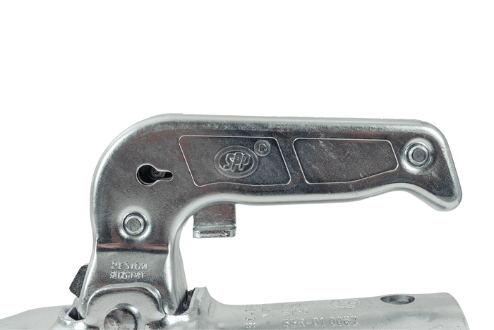 Enganche de bola STEELPRESS BC-3000.1D-00-00+Z2 para remolque de 3000 kg con barra de tiro tubular de 35-50 mm