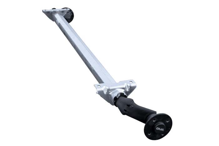 Eje sin freno AL-KO OPTIMA para remolque 750kg 1260mm 1720mm 4x100