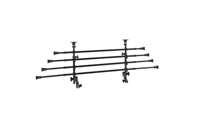 Mampara de maletero LAMP GRG-9 Barrera compacta para perros y equipaje 85-140cm