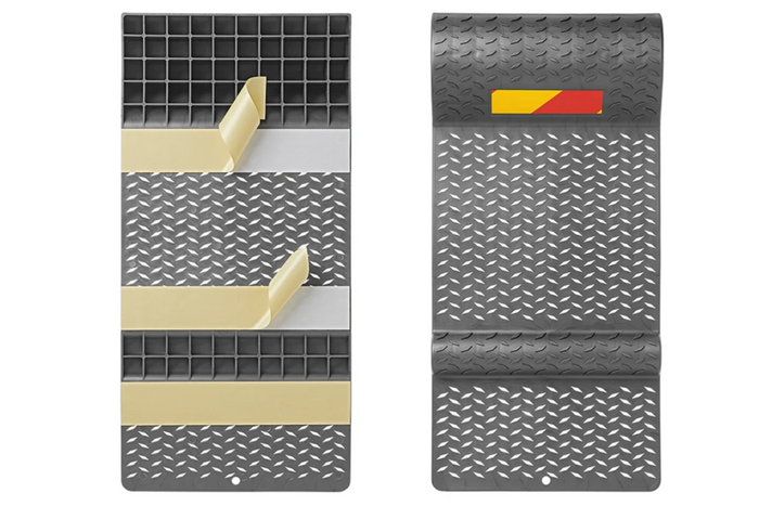Alfombrilla de estacionamiento ProPlus 520196 con tope para ruedas