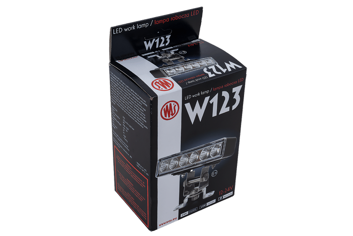 Reflector de lámpara de trabajo LED WAŚ W123 6xLED 1000lm