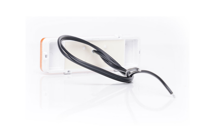 Luz de señalización LED WAŚ W254 2033, naranja, universal, con soporte