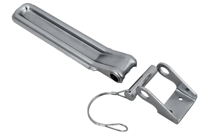 Bisagra lateral con tirador WINTERHOFF BSCH 10-17-270+BSCHG 10-17-C montaje lateral completo para remolque
