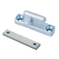 Soporte de bisagra lateral con arandela WINTERHOFF BSCHG 40-A + BSCHG 40-A montaje lateral de remolque