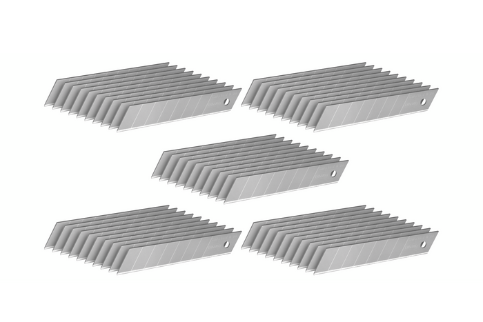 Cuchillas de repuesto STANLEY de 18 mm, 50 unidades