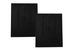 Juego de dos guardabarros de goma UNITRAILER, cubiertas de guardabarros de 310/390 mm