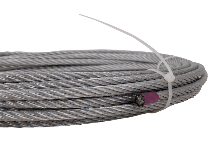Cable de cabrestante para enganche de remolque EFMETAL 638kg 12,5m