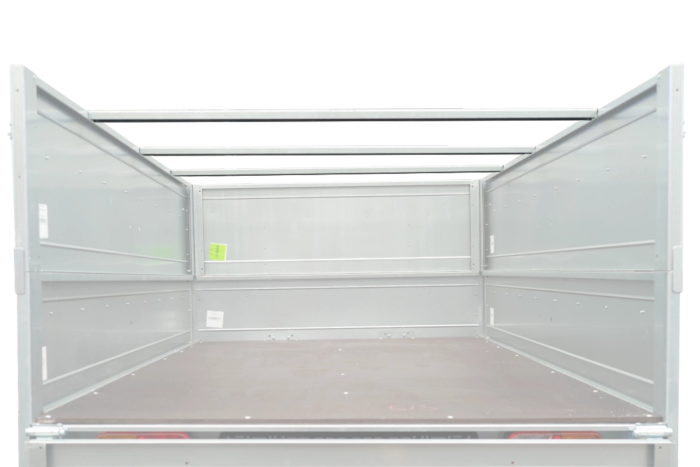 Marco plano H-0 para lona de remolque UNITRAILER GARDEN 265 KIPP