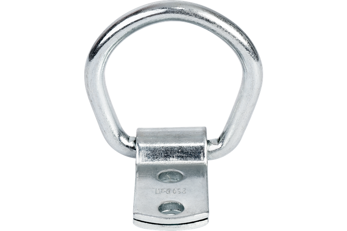 Anillo para cinturón con ojal triangular Knott para remolque