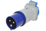 Adaptador ProPlus 373519 de enchufe CEE a toma de corriente con conexión a tierra.