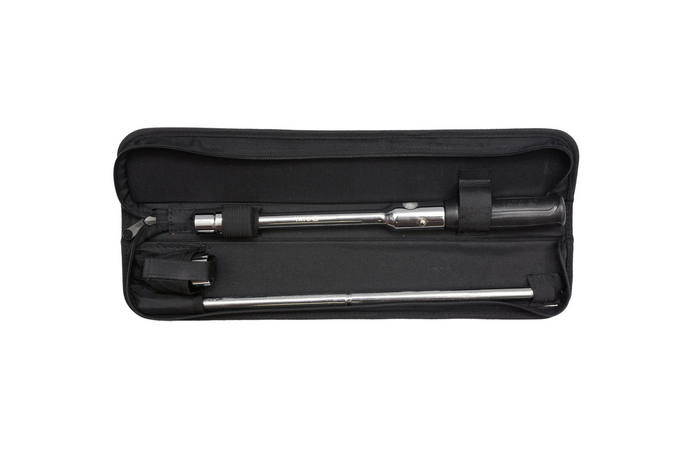 Llave plegable para ruedas de coche en estuche YATO YT-08035, vasos de 17-23 mm