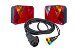 Luces traseras DOBPLAST DPT35 + arnés MANTES 4m 13PIN