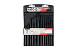 Cinceles y punzones YATO YT-4714, juego de 12.