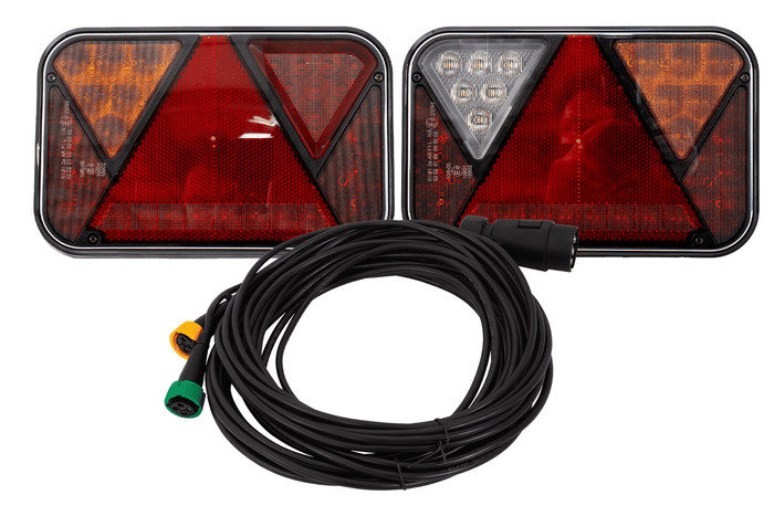 Luces traseras FRISTOM FT-270 LED CANBUS + arnés MANTES 7m 7-PIN