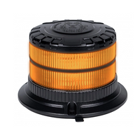 Lámpara de advertencia KAMAR X-SPIDER con 1 imán y luz LED intermitente naranja.