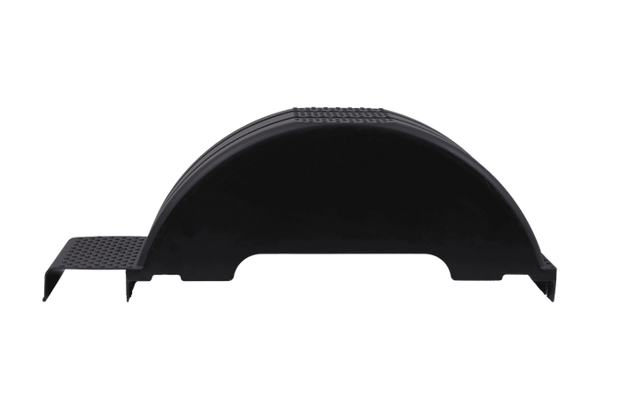 Guardabarros para remolque de barco de 14" DOMAR D20430S, paso de rueda de 930/255 mm