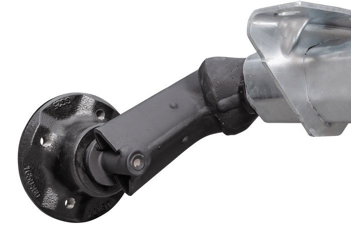 AL-KO OPTIMA eje sin freno para remolque 750kg 1200mm 1700mm 4x100