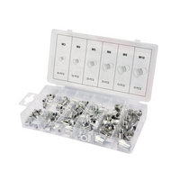 Juego de tuercas remachables de aluminio YATO YT-36460, tamaño M3-M10, 150 piezas