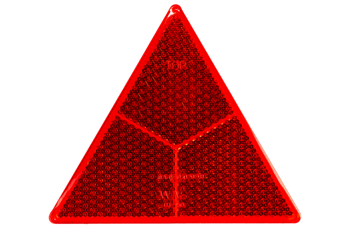 Triángulo de advertencia rojo Luz reflectante WAŚ