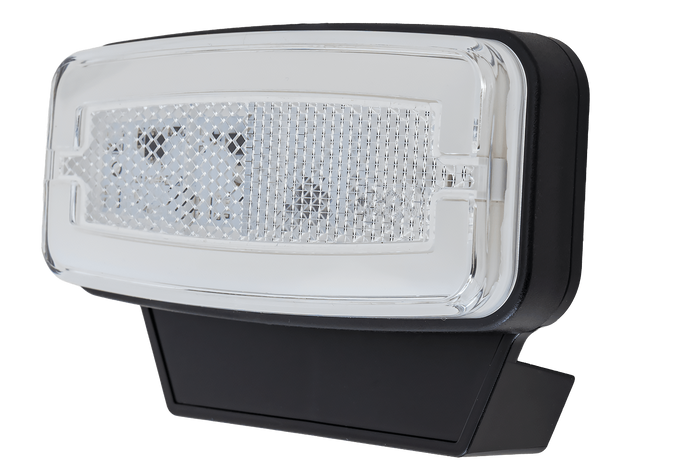 Lámpara de señalización universal LED blanca HORPOL LD 2764 con soporte