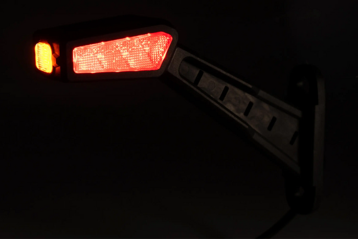 Lámpara de posición izquierda LED FRISTOM FT-146 sobre brazo de goma