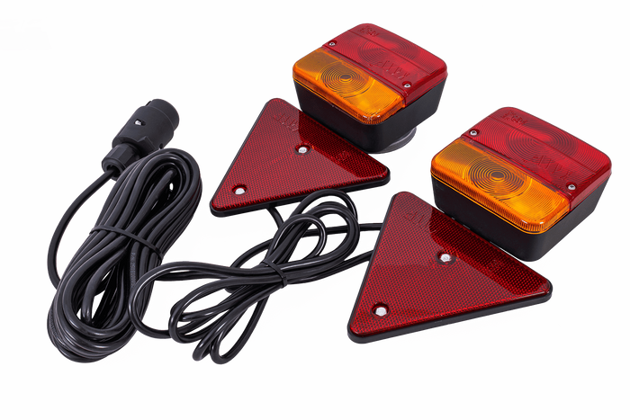 Luces traseras KAMAR L1070-Z 4 funciones izquierda + derecha con imán