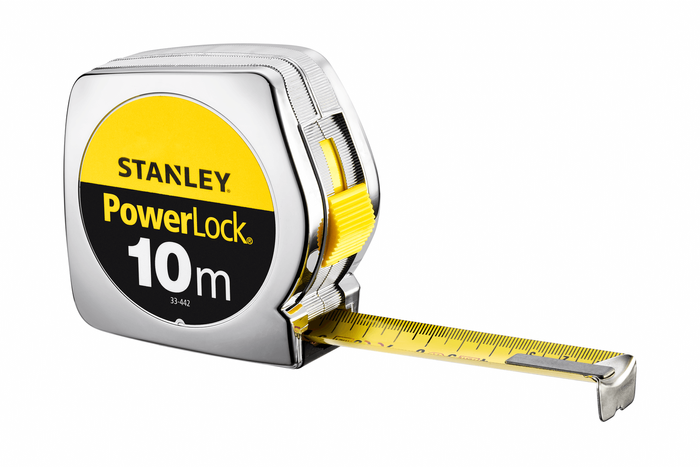 Cinta métrica STANLEY PowerLock 1-33-442 de 10 m