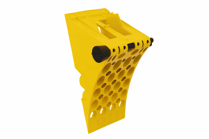 Calzo para rueda LOKHEN h: 225 mm E53 / completo con soporte