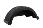 Guardabarros para remolque de barco de 13" DOMAR D20422C, paso de rueda de 715/240 mm