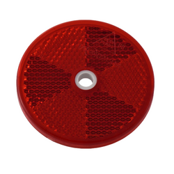 Reflector redondo con orificio rojo ASPOCK 60mm reflector