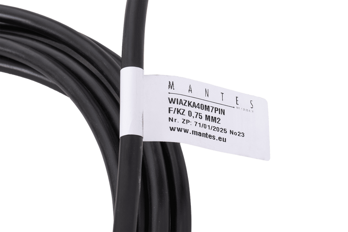 Arnés de remolque de instalación eléctrica MANTES 4m enchufe 7PIN conectores 6.3