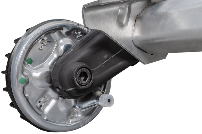 AL-KO COMPACT eje frenado para remolque / grúa 1500kg 1200mm 1650mm 5x112