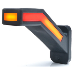 WAŚ W168.6DD 1259L Lámpara de posición lateral LED, izquierda