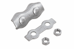 Abrazadera de cuerda doble DROMET ZLS.4 para cuerdas de 4 mm