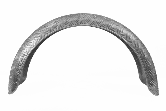 Guardabarros de remolque 15-16" DOMAR D29130 paso de rueda 790/220mm