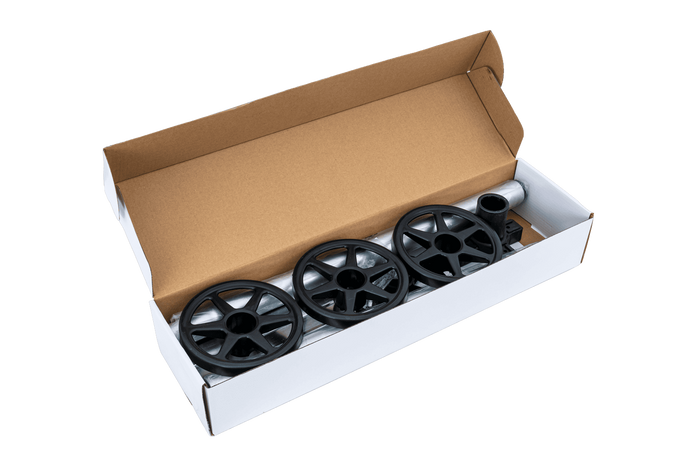 Soporte para ruedas de coche UNITRAILER, colgador para 4 ruedas/llantas de 100 kg