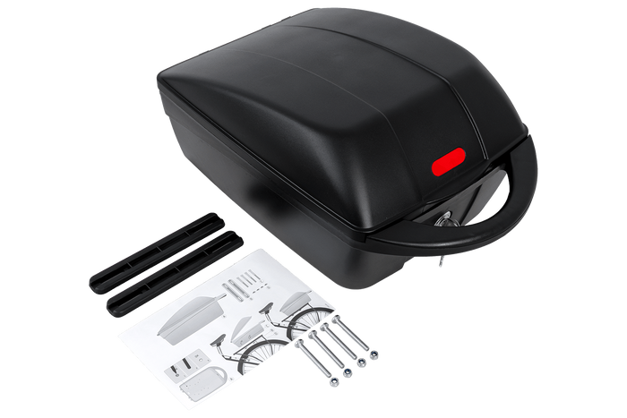 Caja portabicicletas FISCHER 86500, con cerradura.