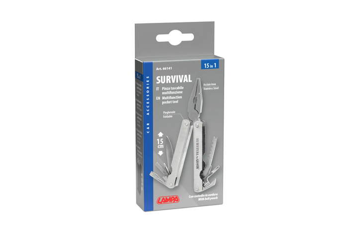 Herramienta multiusos de bolsillo LAMPA 66141 15 en 1