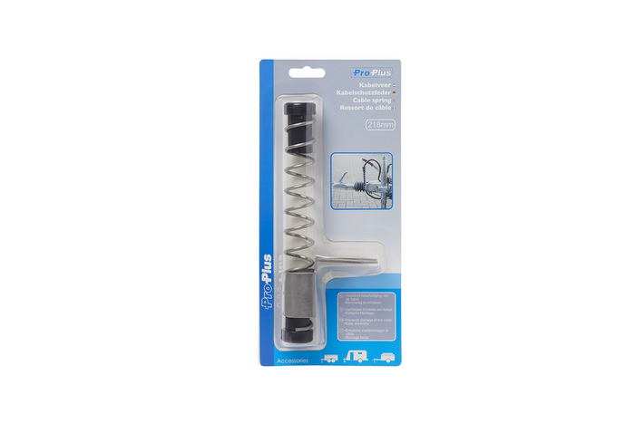 Muelle guía para cables ProPlus 343014 para proteger los cables y líneas del remolque.