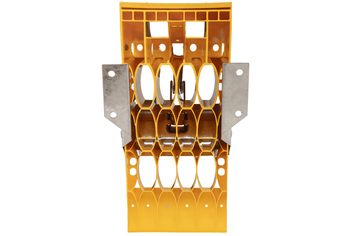 Calzo de rueda E53 con soporte de montaje LOKHEN h: 225 mm
