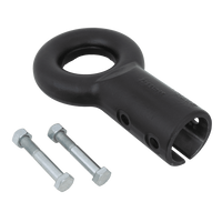 Enganche de ojo KNOTT KK7937S para remolque de 3500 kg con lanza tubular de 60 mm, nuevo modelo