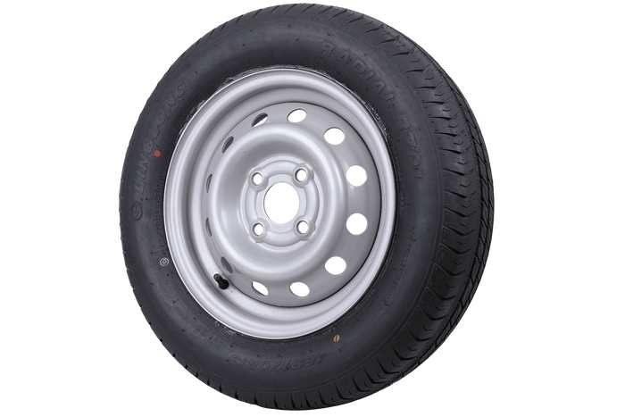OUTLET Rueda completa NEUMÁTICO LINGLONG 165/70 R13 79N LLANTA UNITRAILER 4Jx13" 4x100 ET:30