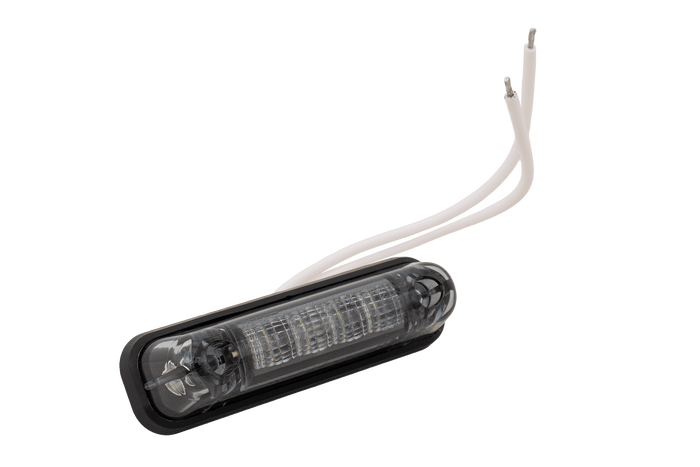 Luz de posición LED oscura FRISTOM FT-081, blanca universal