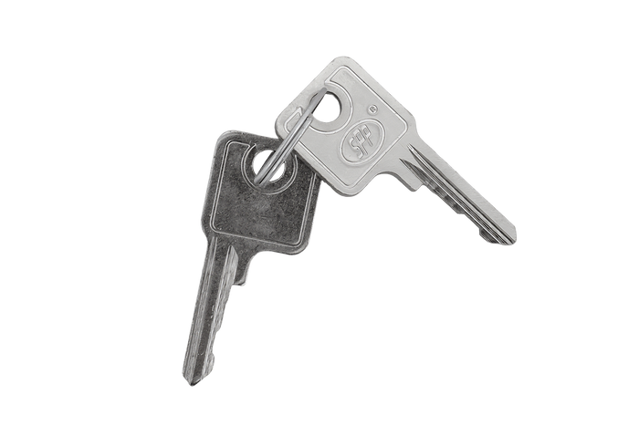 Enganche lateral con fijación STEELPRESS ZB-13A+Z-11A, cierre lateral de remolque completo con llave